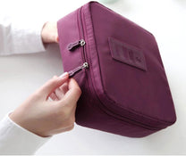 Compact Waterproof Make-Up Organiser Set – 2 For 1 Mini Cosmetic Storage Bags