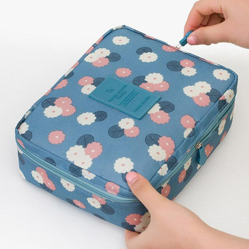 Compact Waterproof Make-Up Organiser Set – 2 For 1 Mini Cosmetic Storage Bags