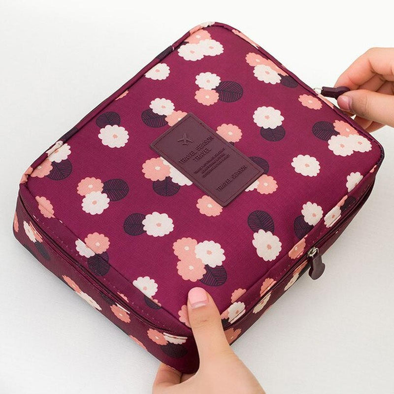 Compact Waterproof Make-Up Organiser Set – 2 For 1 Mini Cosmetic Storage Bags