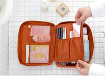 Compact Waterproof Make-Up Organiser Set – 2 For 1 Mini Cosmetic Storage Bags