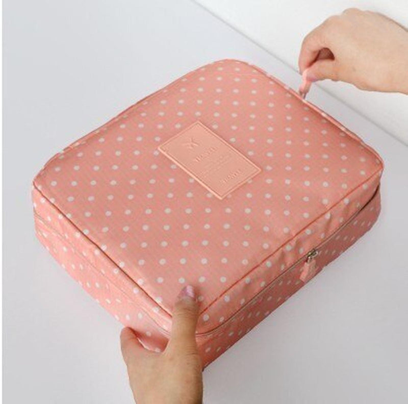 Compact Waterproof Make-Up Organiser Set – 2 For 1 Mini Cosmetic Storage Bags