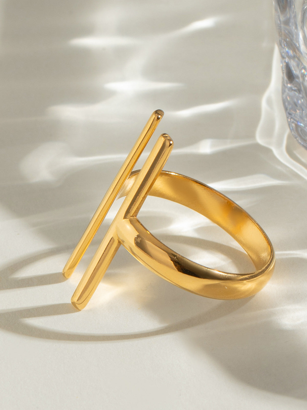 Contemporary Gold Ring