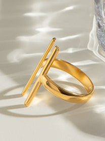 Contemporary Gold Ring