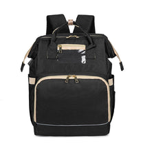 Convertible Baby Changing Backpack With Foldable Crib – Waterproof Multi-Pocket Design