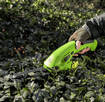 Cordless Electric Hedge Trimmer With Adjustable Settings And Safety Features