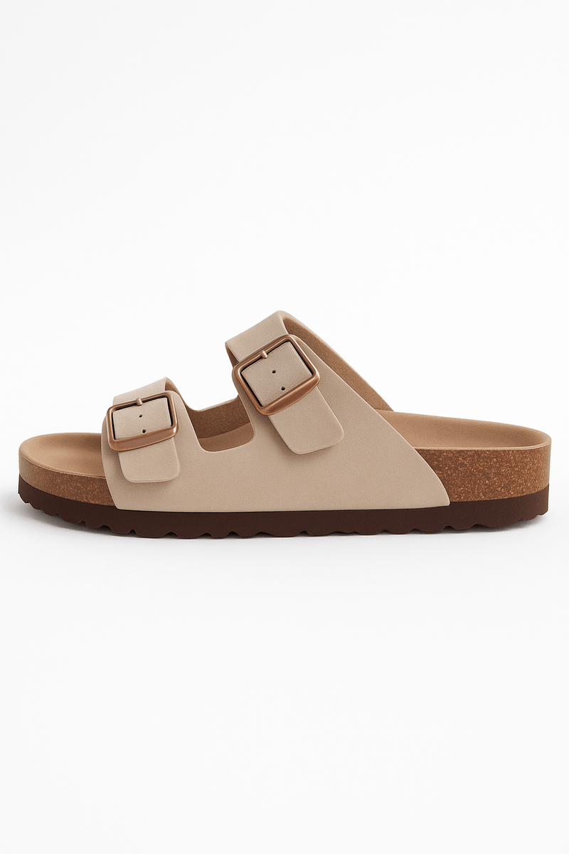 Cork Slide Sandals