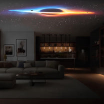 Cosmic Projector Lamp With Starry Night Patterns