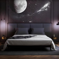 Cosmic Projector Lamp With Starry Night Patterns