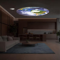 Cosmic Projector Lamp With Starry Night Patterns