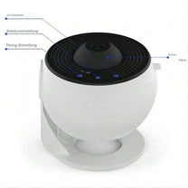 Cosmic Projector Lamp With Starry Night Patterns