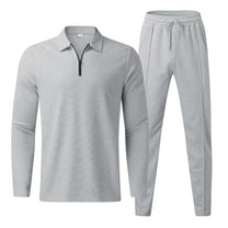 Cotton Blend Casual Two-Piece Outfit