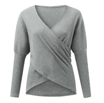 Cotton Long-Sleeved Tunic Pullover for Autumn and Winter