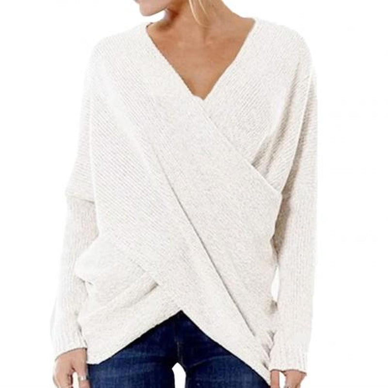 Cotton Long-Sleeved Tunic Pullover for Autumn and Winter