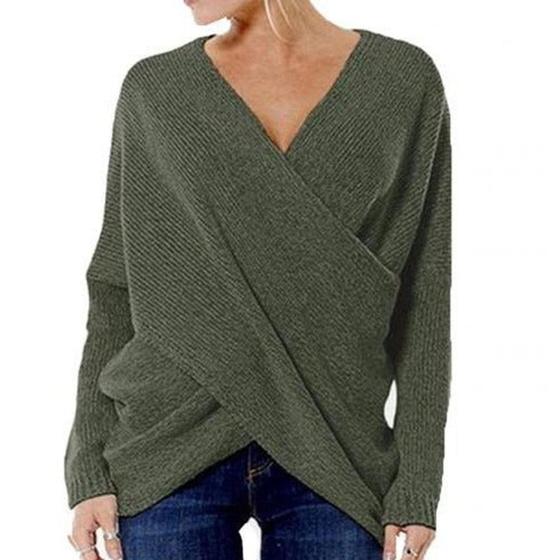 Cotton Long-Sleeved Tunic Pullover for Autumn and Winter