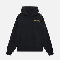 Cozy Hooded Sweatshirt With Back Print And Pockets