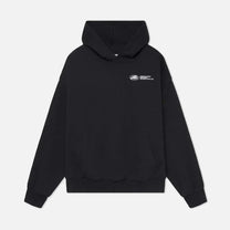 Cozy Hooded Sweatshirt With Back Print And Pockets