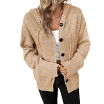 Cozy Oversized Hooded Cardigan for Women