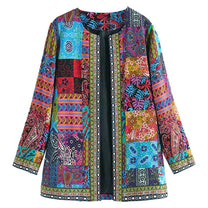 Cozy Patchwork Cardigan for Women Herwick