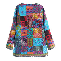 Cozy Patchwork Cardigan for Women Herwick