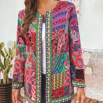 Cozy Patchwork Cardigan for Women Herwick