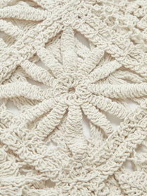 Crochet Square Pattern Knit Cardigan