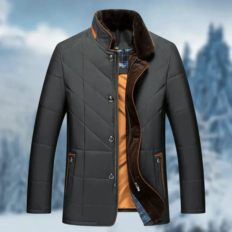 Cropped Tailored Winter Jacket