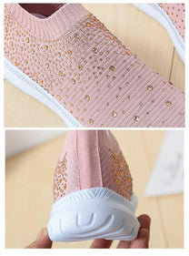 Crystal-Adorned Elegant Shoes For Special Occasions