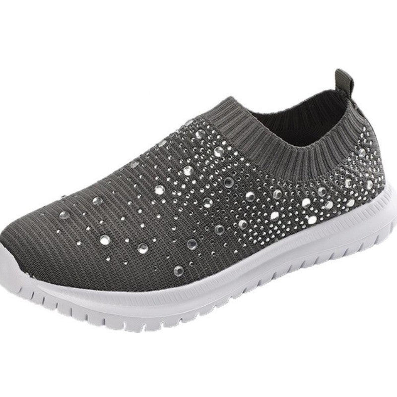 Crystal-Adorned Elegant Shoes For Special Occasions