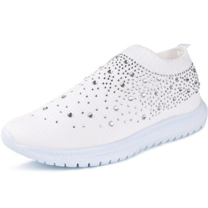 Crystal-Adorned Elegant Shoes For Special Occasions