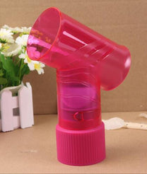 Curling Nozzle Attachment For Hair Dryers