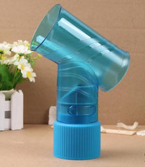 Curling Nozzle Attachment For Hair Dryers