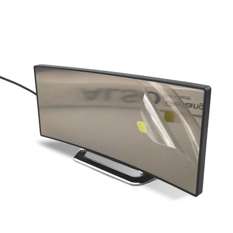 Curved LED Digital Alarm Clock With Smart Night Mode