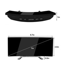 Curved LED Digital Alarm Clock With Smart Night Mode