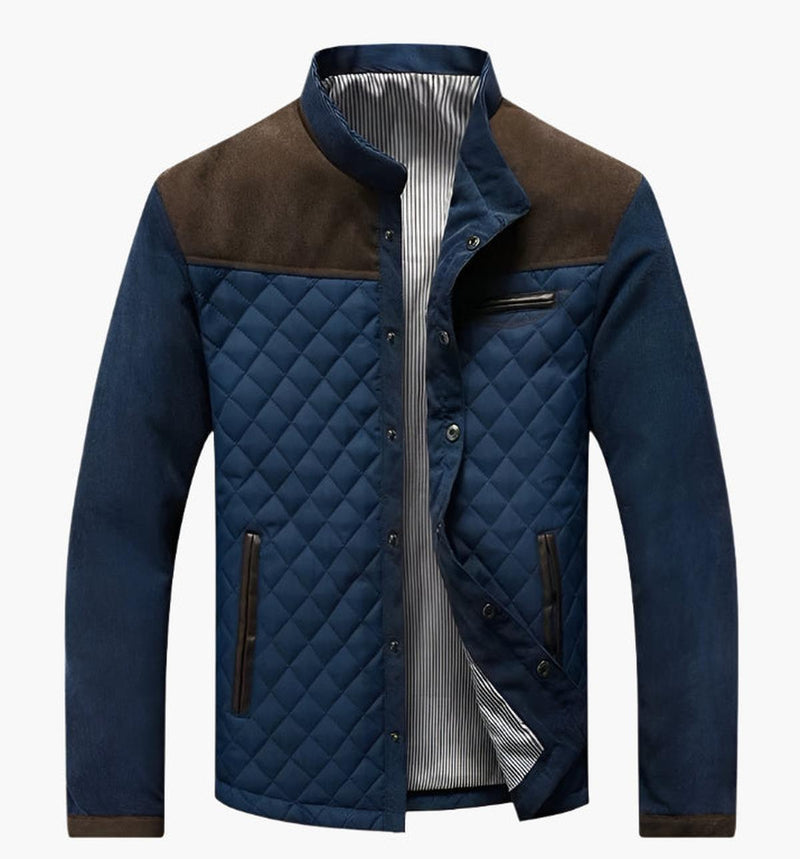 Diamond Quilted Regular Fit Jacket