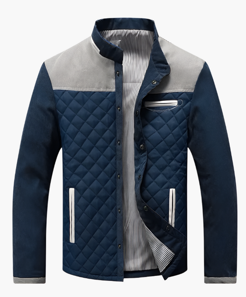 Diamond Quilted Regular Fit Jacket