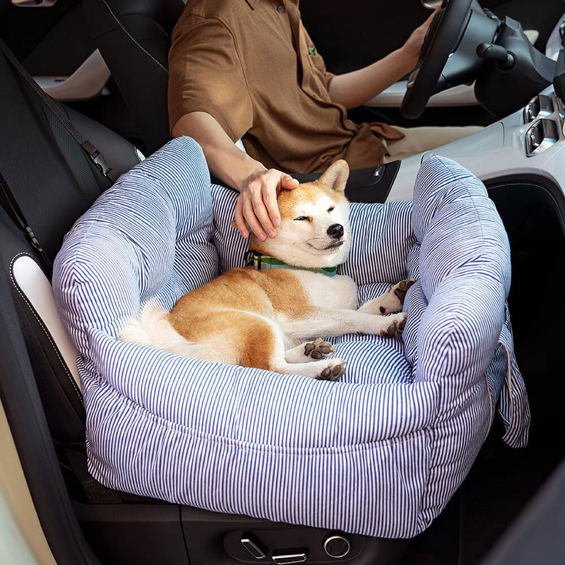 Dog Car Seat Bed With Safety Features
