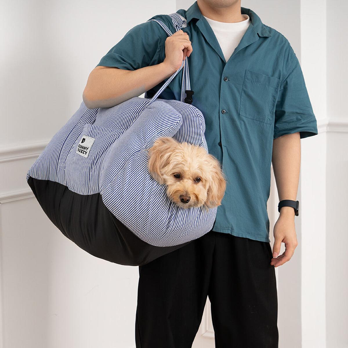 Dog Car Seat Bed With Safety Features