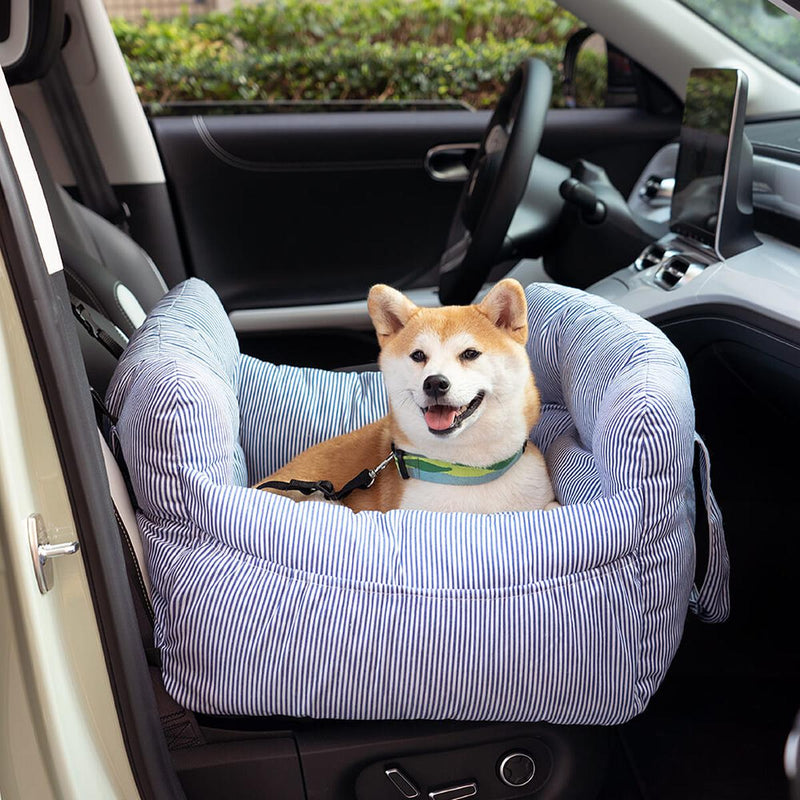 Dog Car Seat Bed With Safety Features