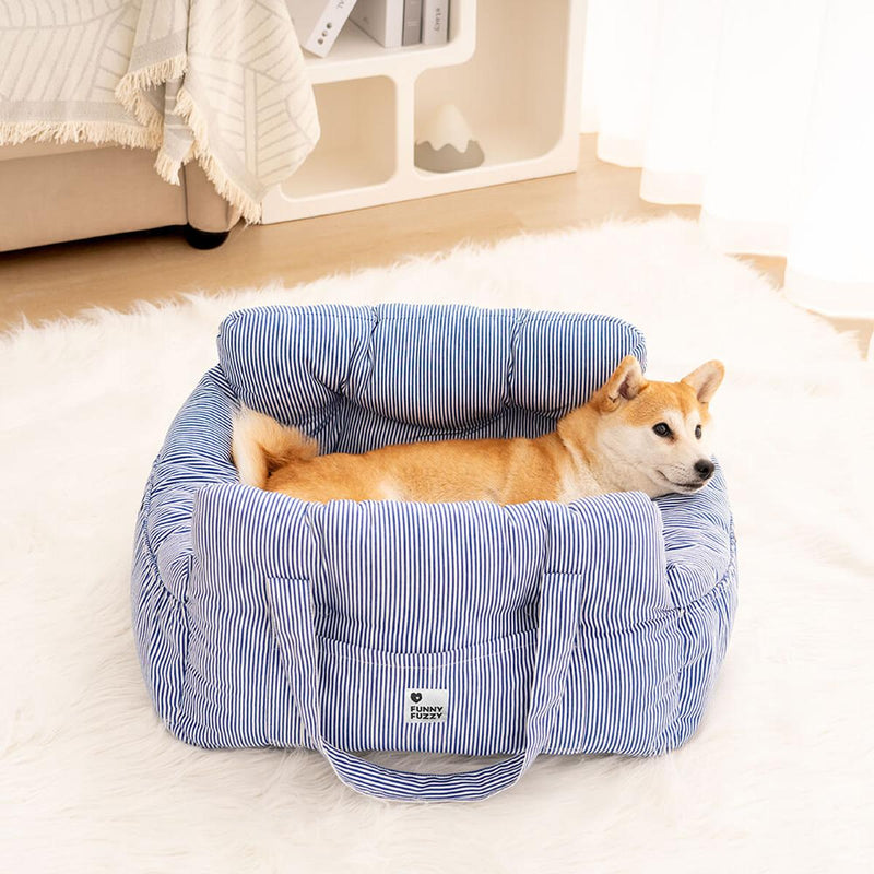 Dog Car Seat Bed With Safety Features