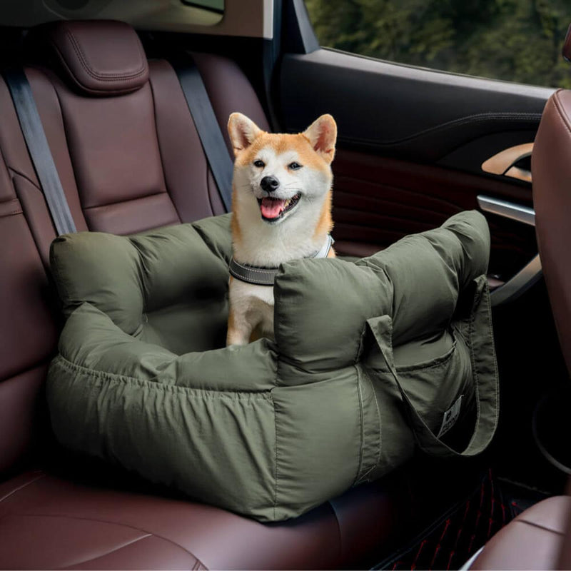Dog Car Seat Bed With Safety Features