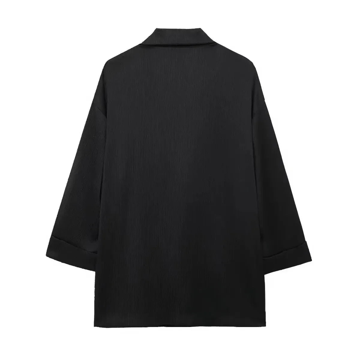 Double-Breasted Blazer &amp; Wide-Leg Trouser Co-ord