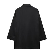 Double-Breasted Blazer &amp; Wide-Leg Trouser Co-ord