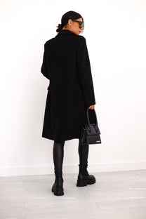 Double-Breasted Long Sleeve Women&#39;s Jacket