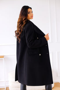 Double-Breasted Long Sleeve Women&#39;s Jacket
