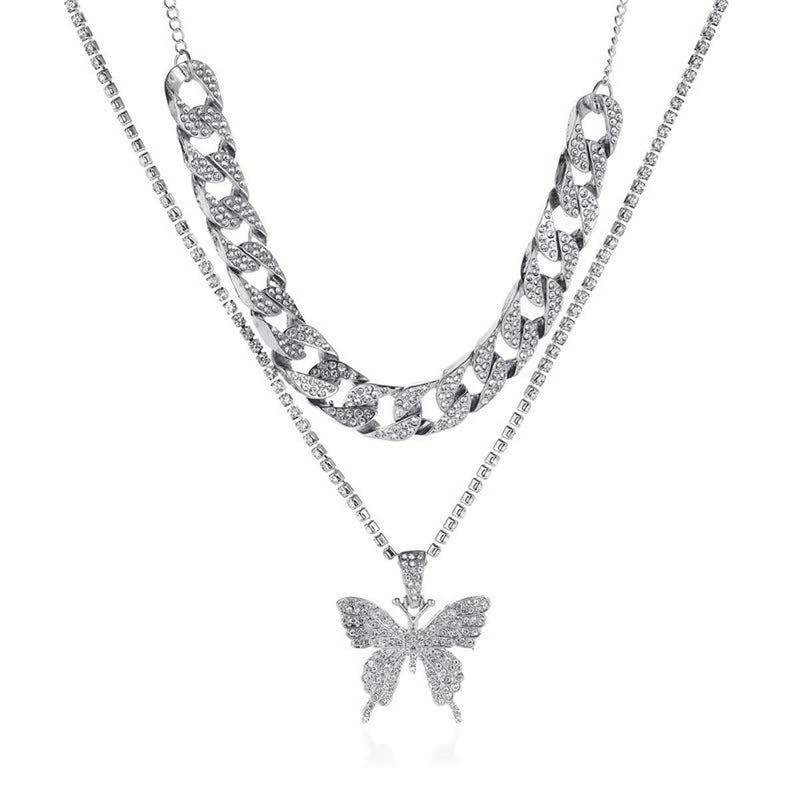 Double-Layered Elegant Women&#39;s Necklace