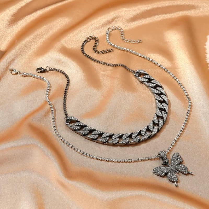 Double-Layered Elegant Women&#39;s Necklace