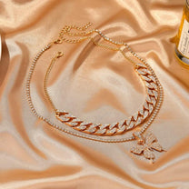 Double-Layered Elegant Women&#39;s Necklace