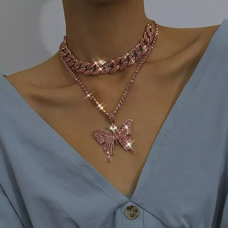 Double-Layered Elegant Women&#39;s Necklace