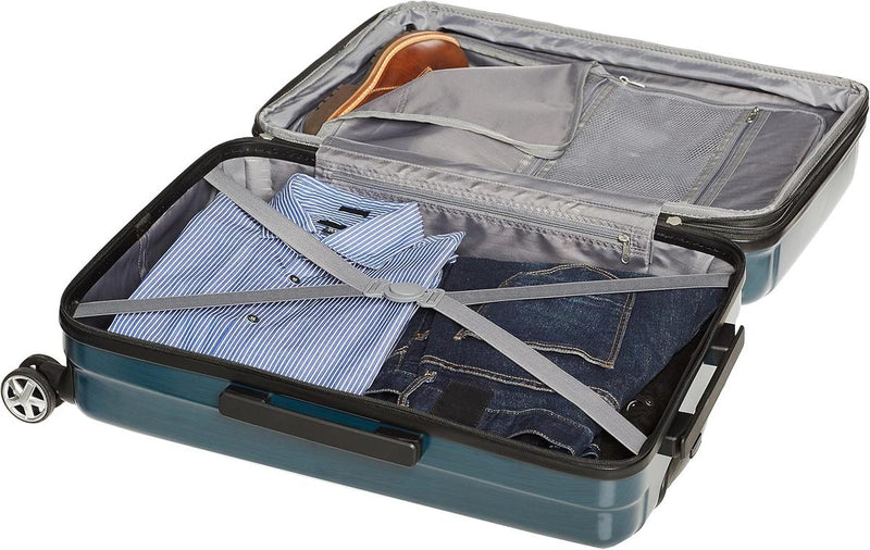 Durable 56 cm Hard-Shell Suitcase With 360° Spinner Wheels