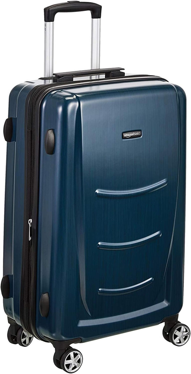 Durable 56 cm Hard-Shell Suitcase With 360° Spinner Wheels